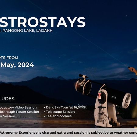 Astrostays At Pangong Lake Spangmik 外观 照片